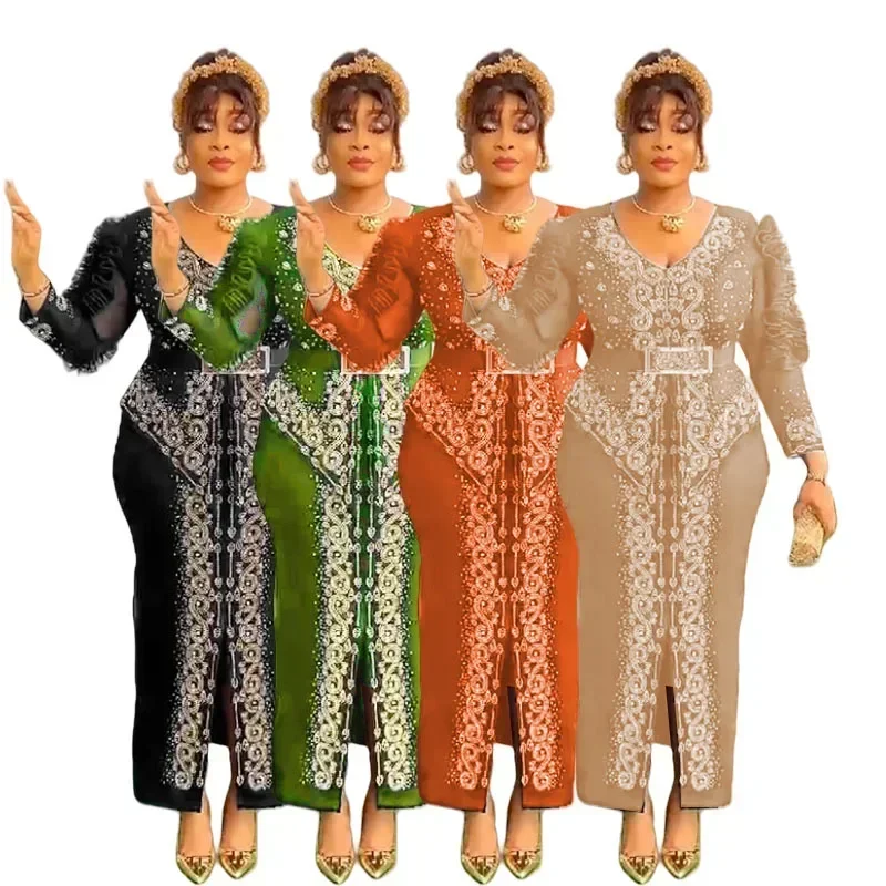 Африканская одежда больших размеров африканские вечерние платья для женщин
