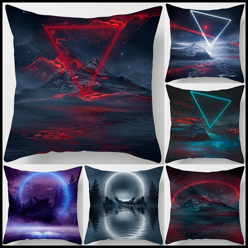 

Fantasy World Series Home Decor Pillowcase Square Pillowcase Home Office Decor