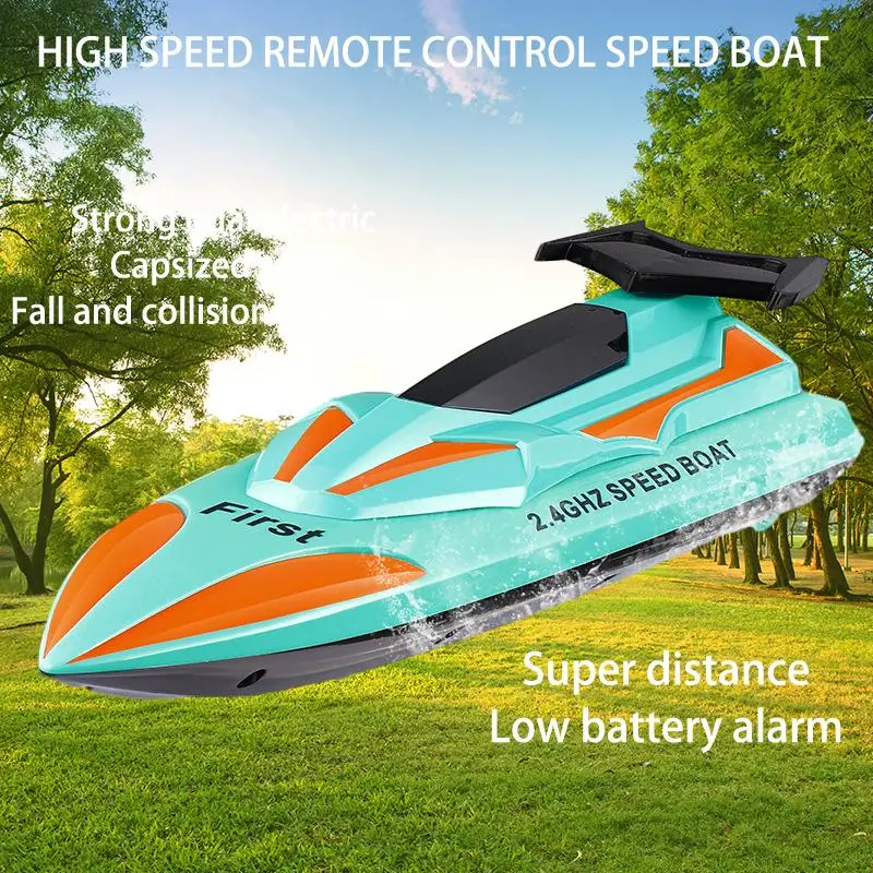 

Experience the Thrill of High-Speed Remote Control Water Action with Children's Rad Speedboat