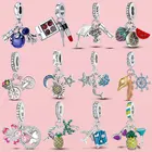 Кулон из серебра 925 пробы в виде оленя, кошки