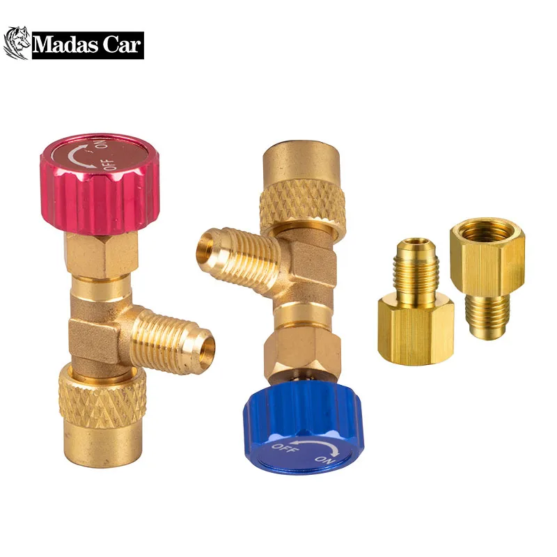 Комплект предохранительных клапанов кондиционера R22 + r410, заправочный клапан Freon для кондиционера R22 R410a, инструменты и аксессуары для бытового кондиционера Комплект предохранительных клапанов кондиционера R22 + r410, заправочный клапан Freon для кондиционера R22 R410a, инструменты и аксессуары для бытового кондиционера