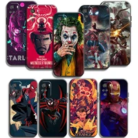 marvel avengers phone cases for xiaomi redmi poco x3 gt x3 pro m3 poco m3 pro x3 nfc x3 mi 11 mi 11 lite carcasa coque soft tpu
