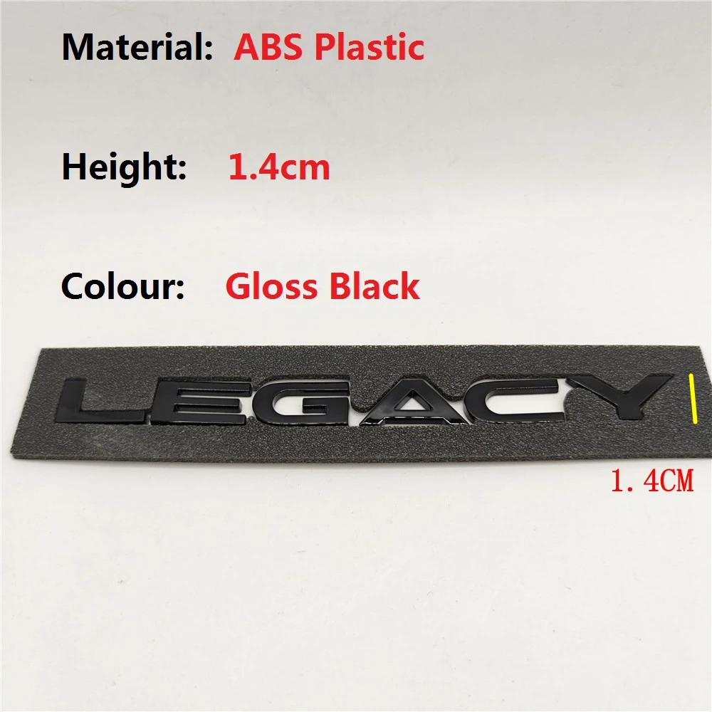 

Наклейки на задний багажник, эмблема, значок, наклейка с буквами автомобиля, наклейка, Стайлинг для Subaru LEGACY