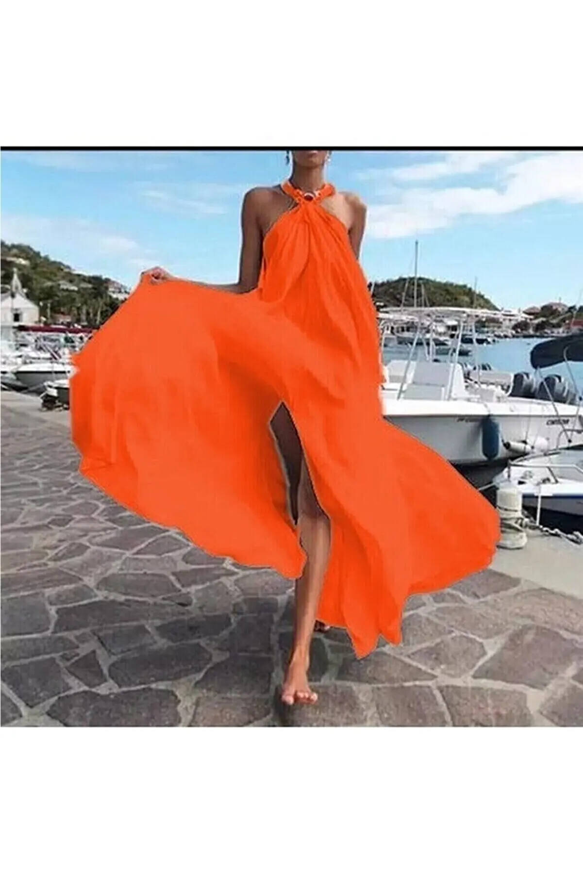 

Back cross -chamomile dress Trend Fashion Pretty and Cheap Dresses for Women 127158314