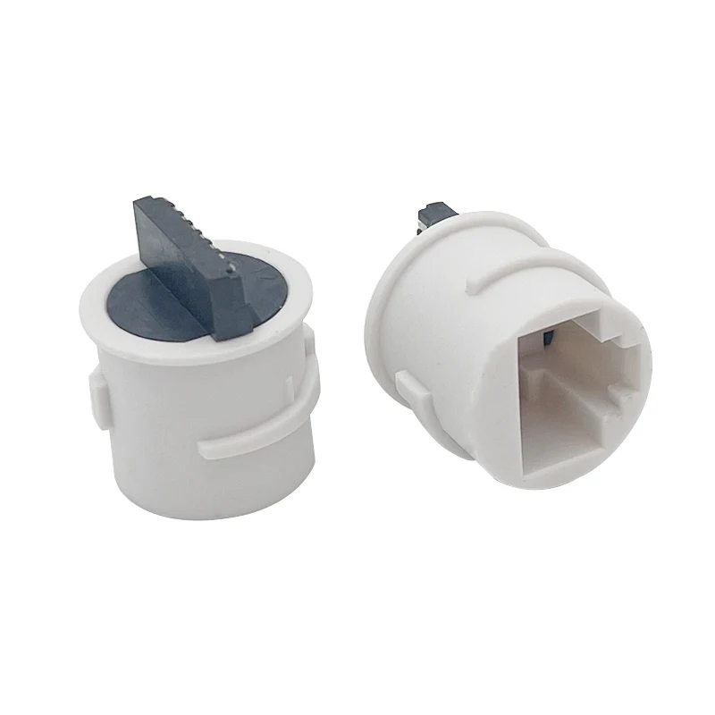 10 шт. разъем RJ45 полностью пластиковый круглый гнездовой водонепроницаемый 8P8C