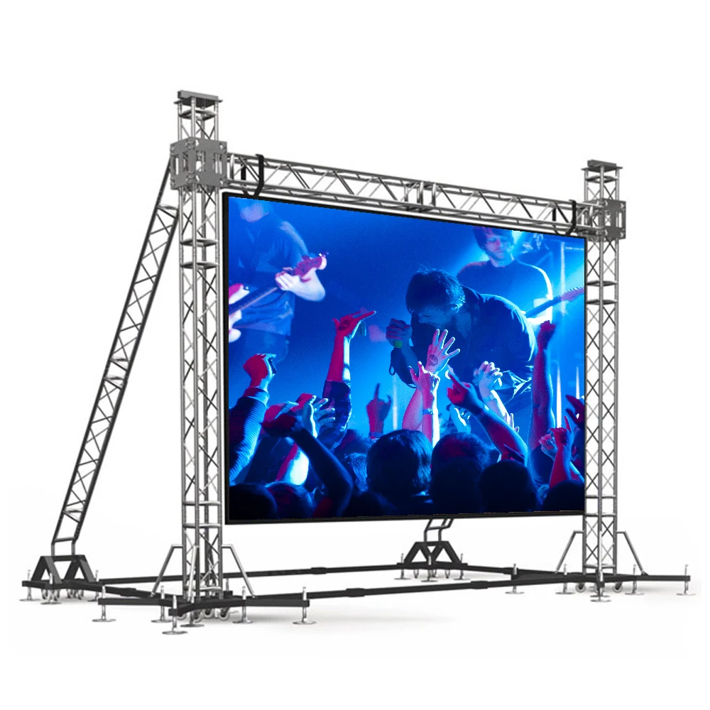 

LED Display Outdoor Indoor P5 P6 P8 P10 Stage Screen Wall SMD Full Color Rental LED Video Wall Display TV Panel led p5 outdoor