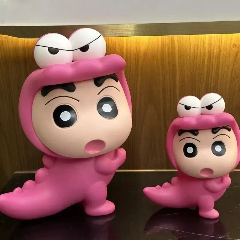Crayon Shin-chan аниме кавайная фигурка Waniyama Sancosplay фигурки Shinchan большие виниловые