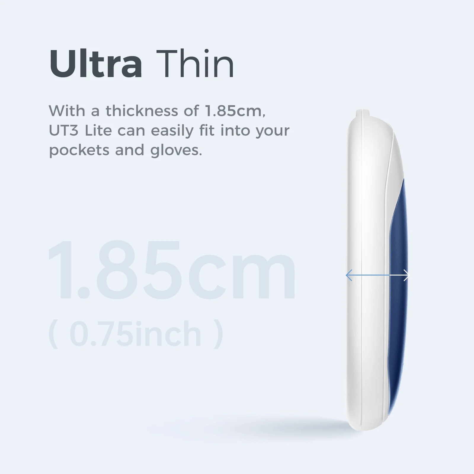 OCOOPA 2 в 1 магнитные перезаряжаемые грелки для рук электрический карманный