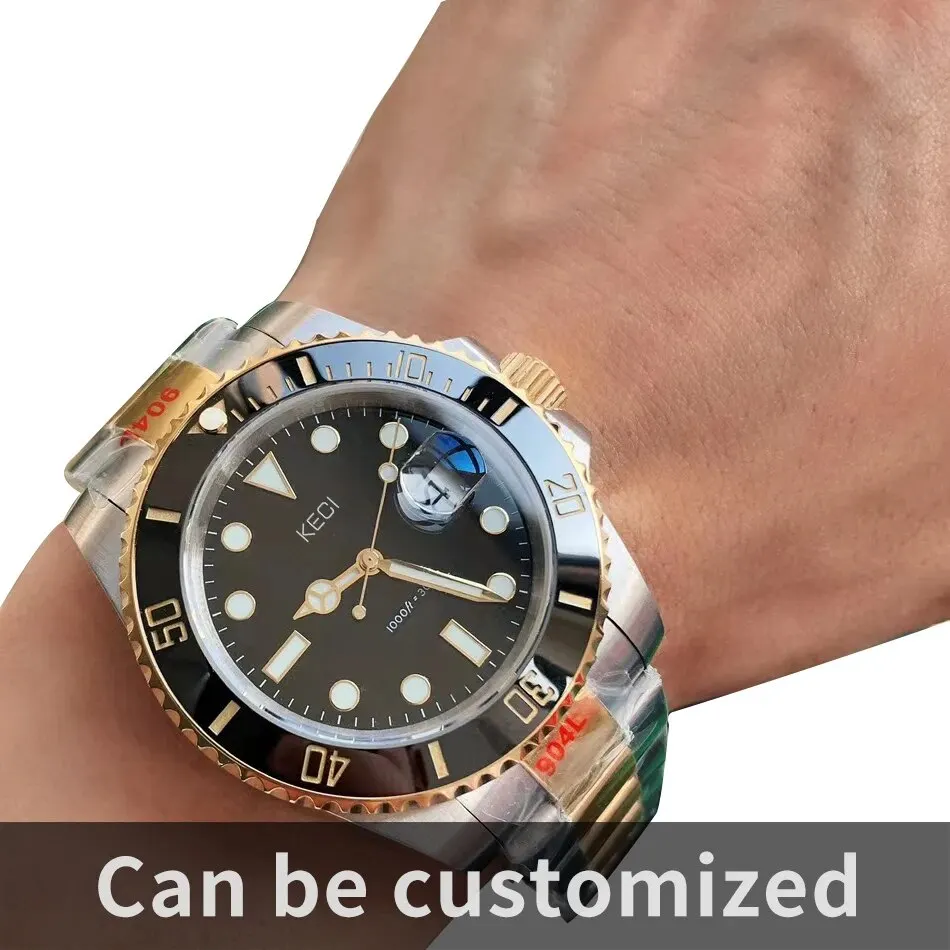 

Men's Luxury Automatic Watch- Sapphire Crystal, Ceramic Bezel, MIYOTA8215 Movement, Quick Adjustment Buckle, Oyster Design