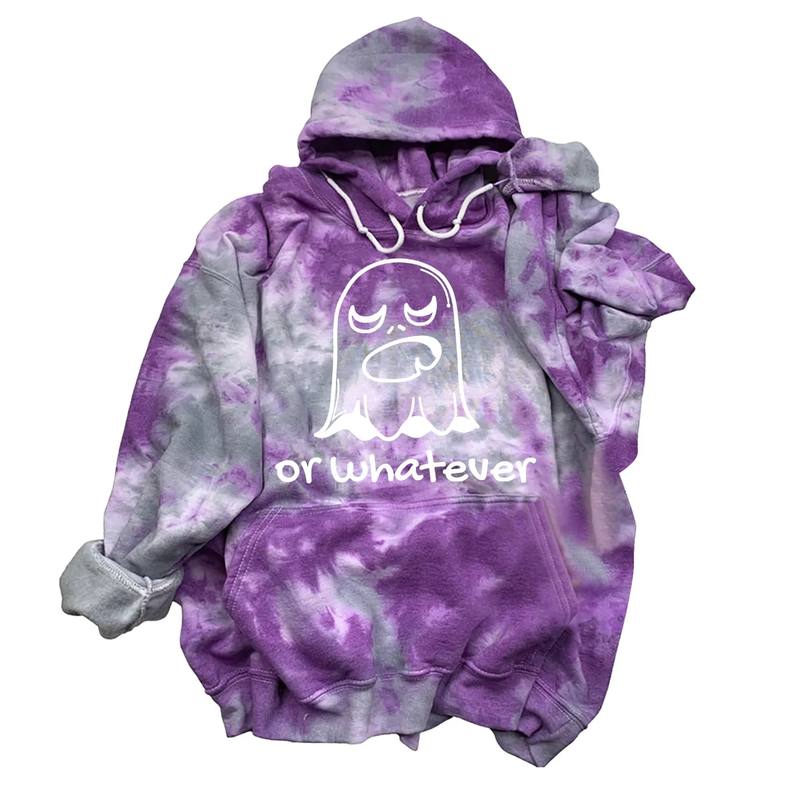 

Womens Sweatshirt Tunic Halloween Letters Hooded Sweatshirt Womens Casual Fall Long Sleeve Sweatshirt Down Top 1 Year