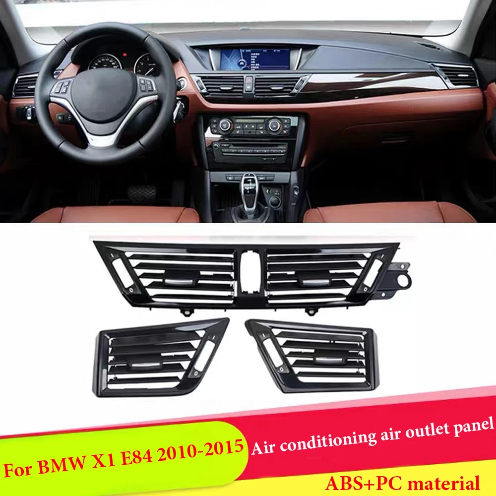 

For BMW X1 E84 2010-2015 LHD RHD Car Front Left Right Central Air Conditioning AC Vent Grille Outlet Panel Replacement