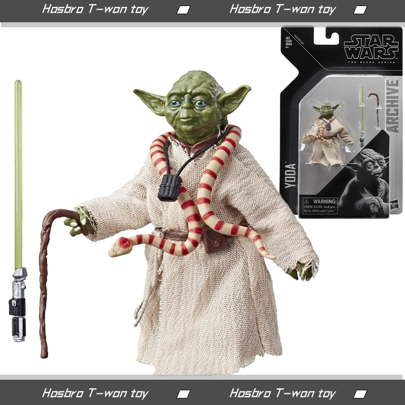 

Hasbro Star Wars The Black Series Archive Yoda 6"(15Cm) Scale Action Figure Premium Collectible Toy New In Stock