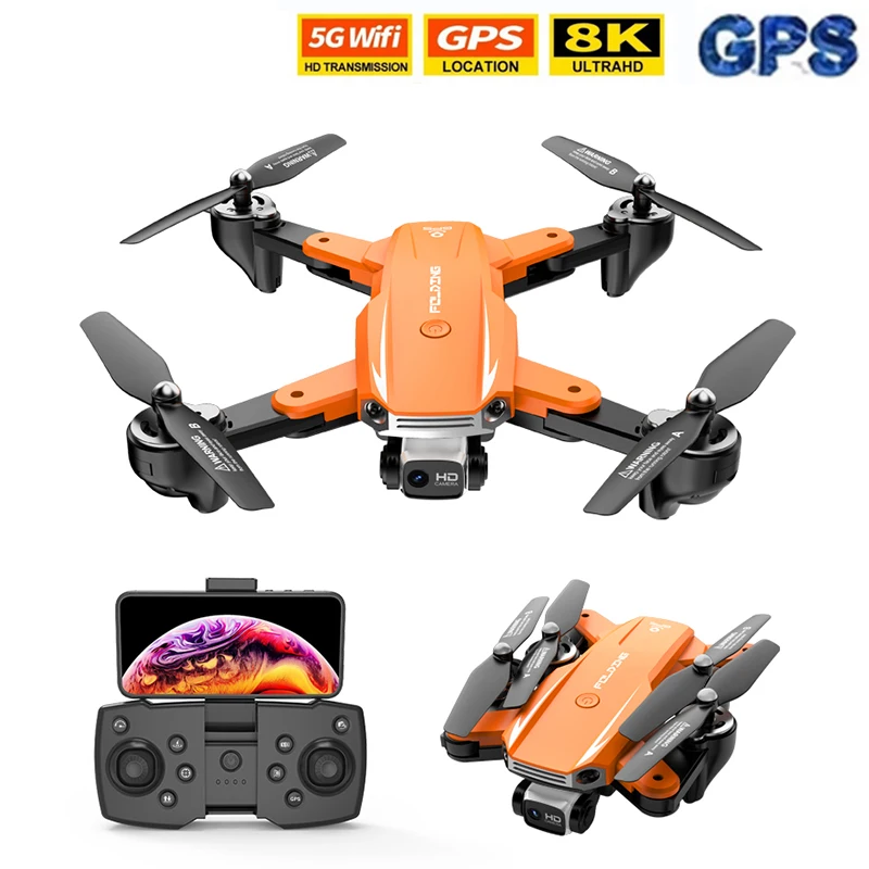 

Дрон с GPS-позиционированием и двойной камерой 6K 4K HD