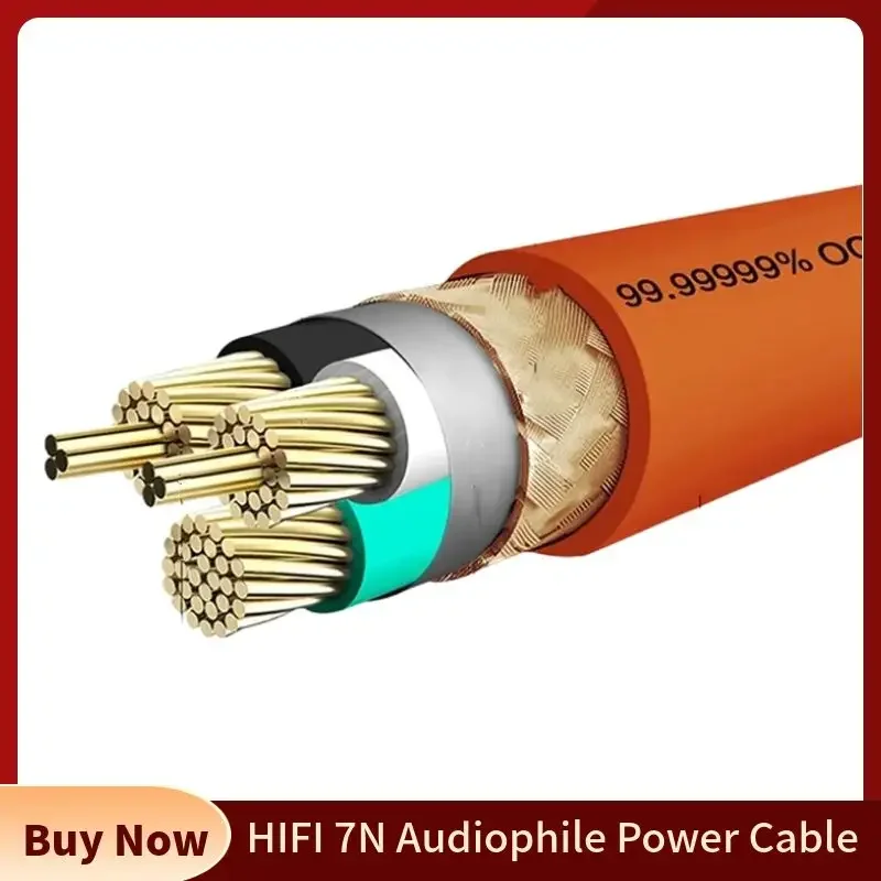 Аудиокабель питания Hifi 7N OCC