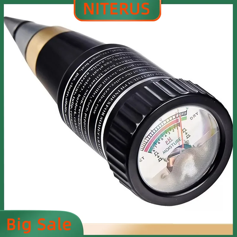 

Portable Digital Soil PH Moisture Meter Sensor for soil