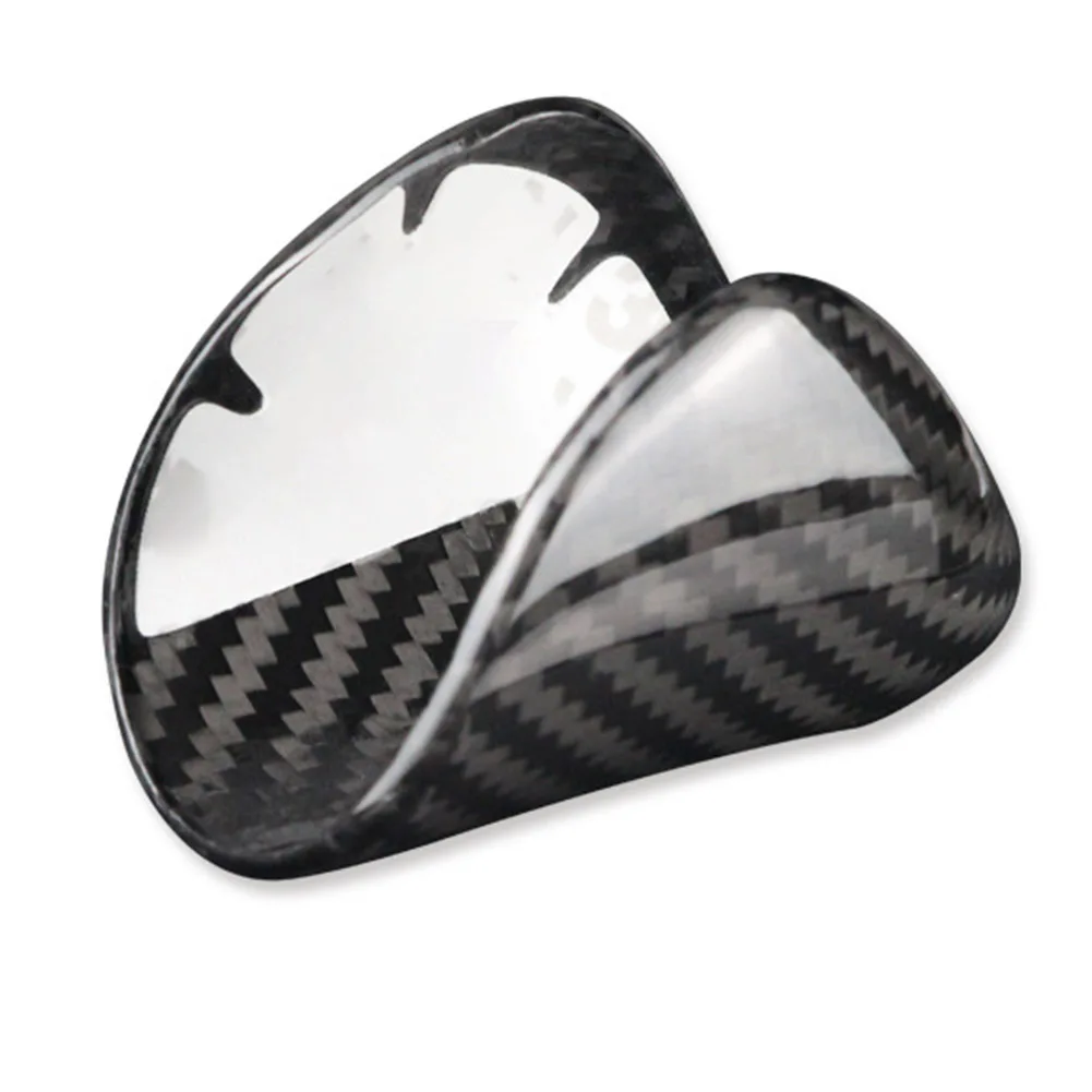 Углеродное волокно автомобильная ручка переключения передач декоративная