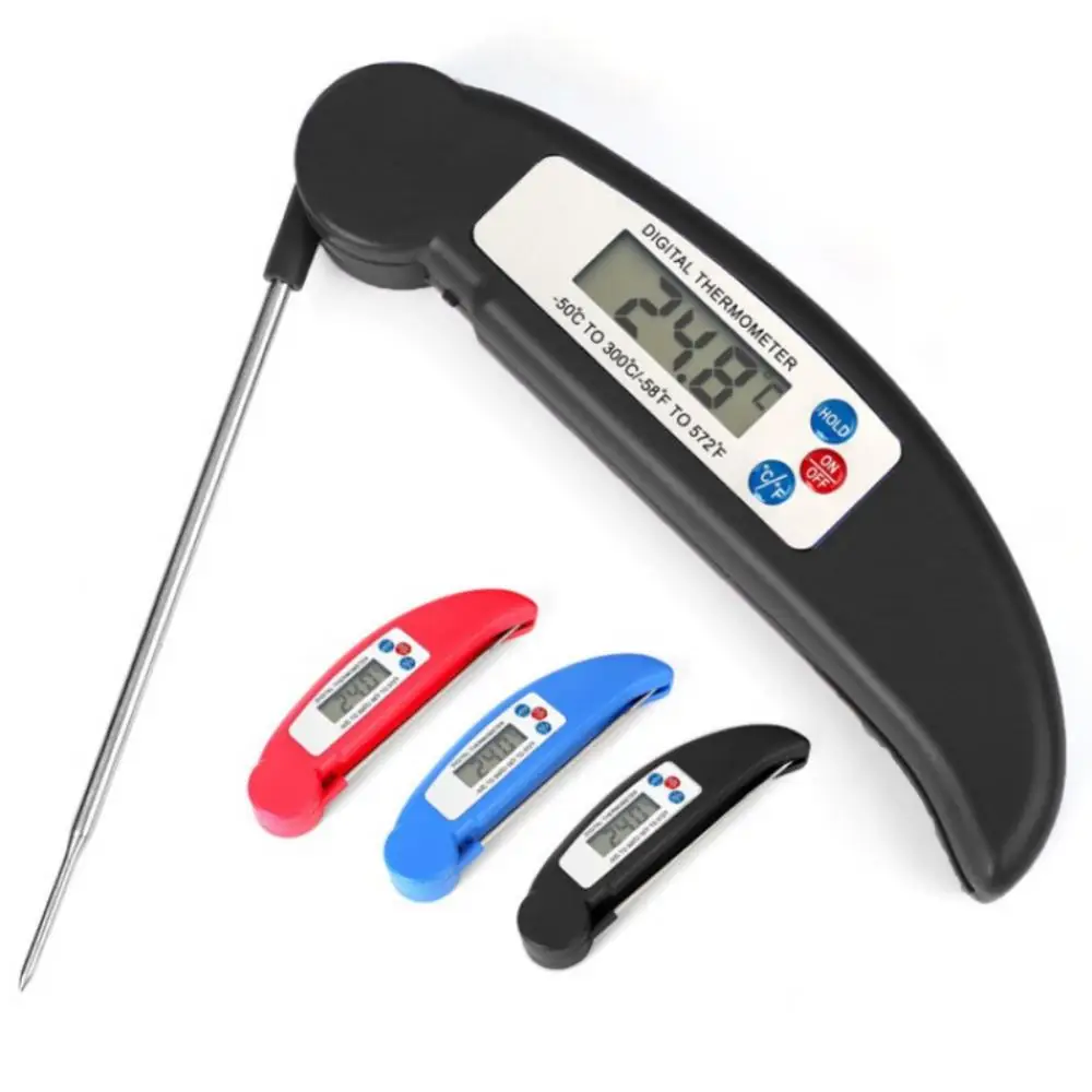 

Цифровой термометр для приготовления пищи, мяса, кухонные инструменты, барбекю, гриль, термометр для мгновенного считывания для кухни