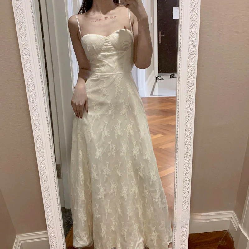Женское винтажное платье на бретельках элегантное дизайнерское миди с открытой