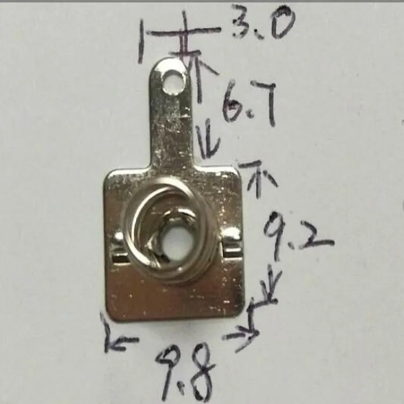 

100pcs Battery AAA battery shrapnel 10 * 9MM positive and negative electrode universal toy spring 50pairs