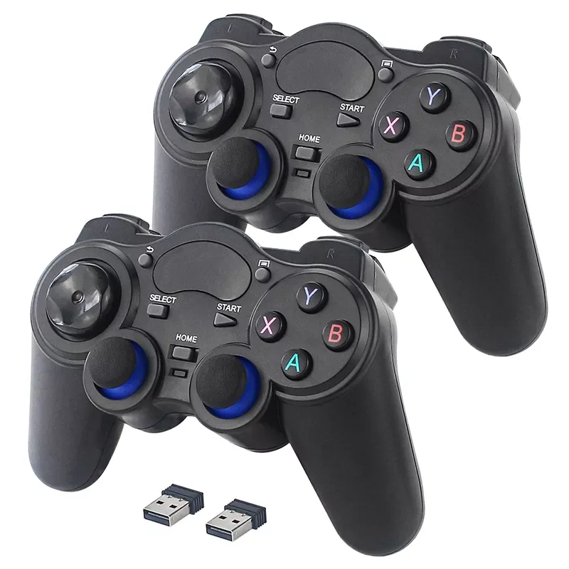 

2.4G Wireless Gamepad Joystick Game Controller Joypad for PS3 PC Android Windows Raspberry Pi 4 Retroflag NESPi Retropie