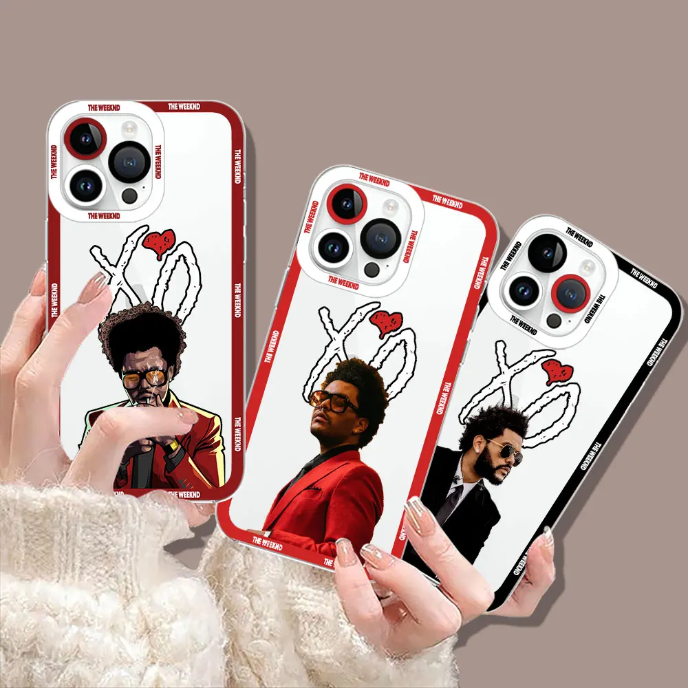 Минималистичный чехол Weeknd XO для Redmi Note 13 12 12S 11 11T 11S 10 10S 9 9S 9T 8 13C 12C 10C 9C Pro Plus Max 9A