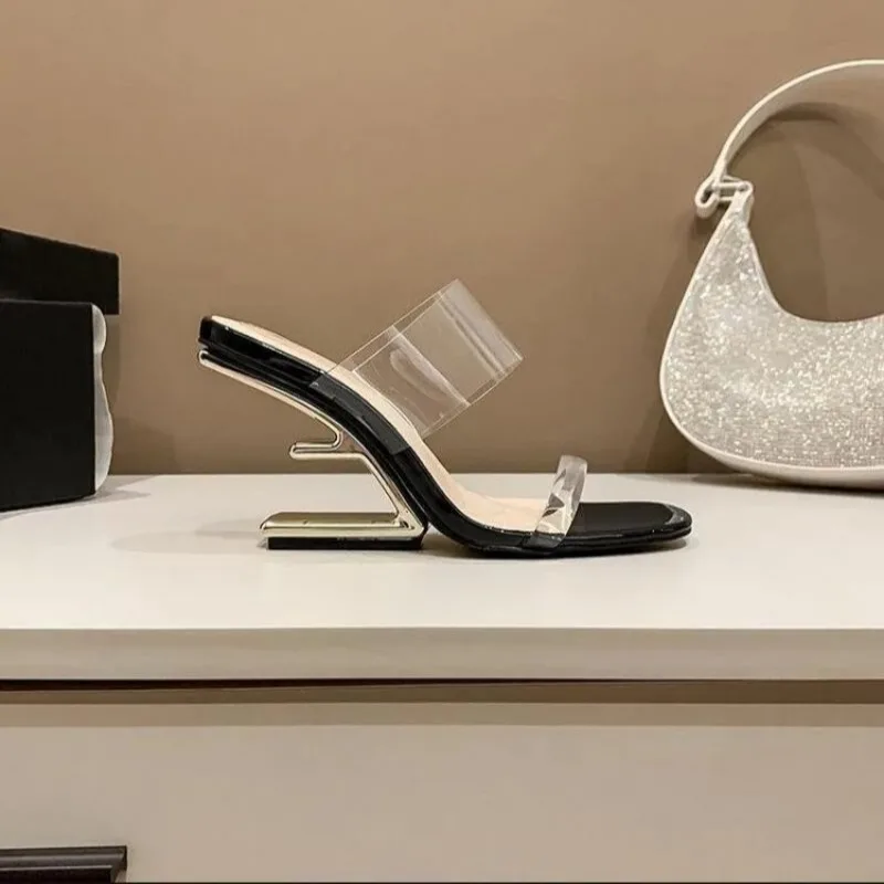 Новинка лидер продаж прозрачные сандалии из ПВХ женские летние сексуальные