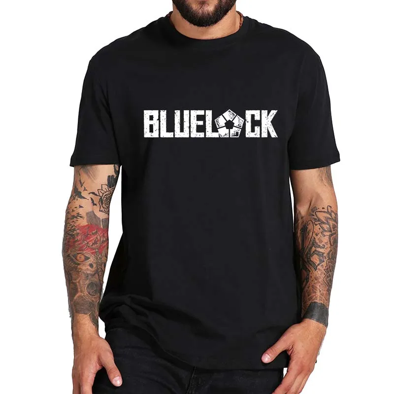 

Blue Lock T Shirt 2022 Sports Thriller Anime Manga Fans Essential Tee Tops Summer 100% Cotton Premium Casual T-shirt EU Size