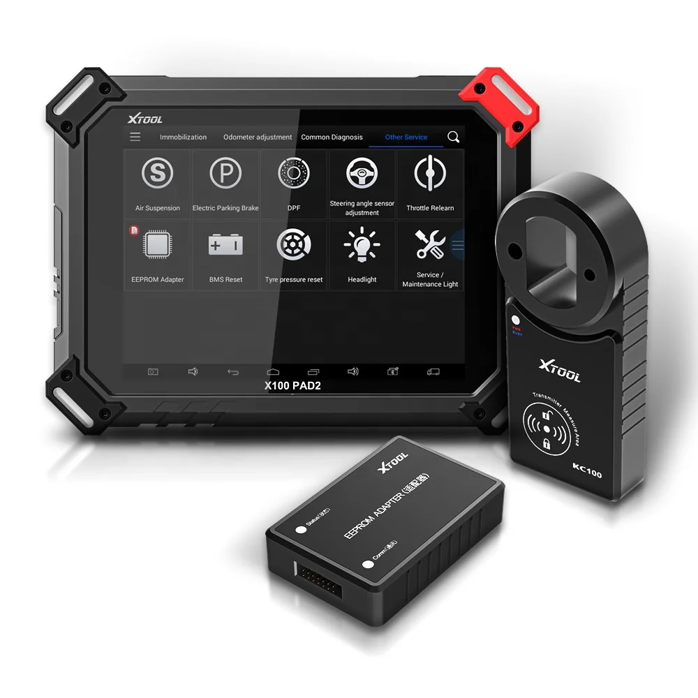 

2021 Top XTOOL X100 PAD2 Pro with KC100 Programmer Full Configuration Support VW 4th & 5th IMMO & Special Functions