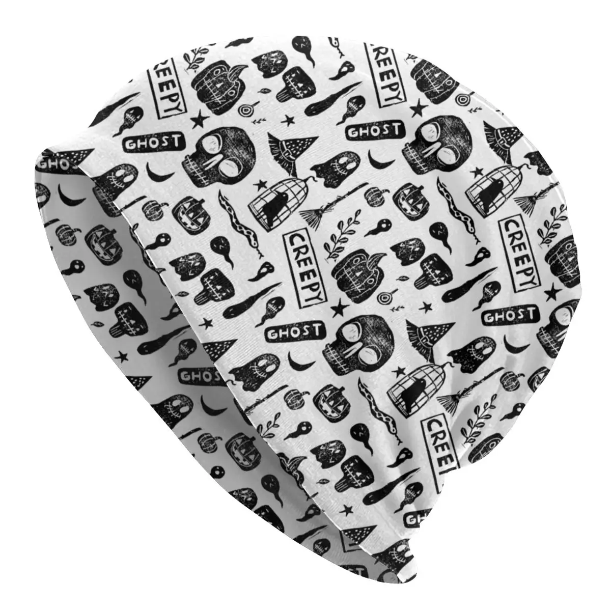 

Женская трикотажная Шапка-бини в стиле хип-хоп, на осень/зиму