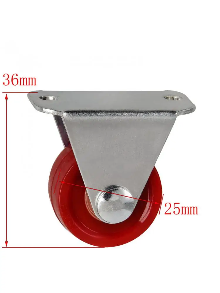 (4 упаковки) Spot 1-дюймовый направляющий ролик из полиуретана легкий