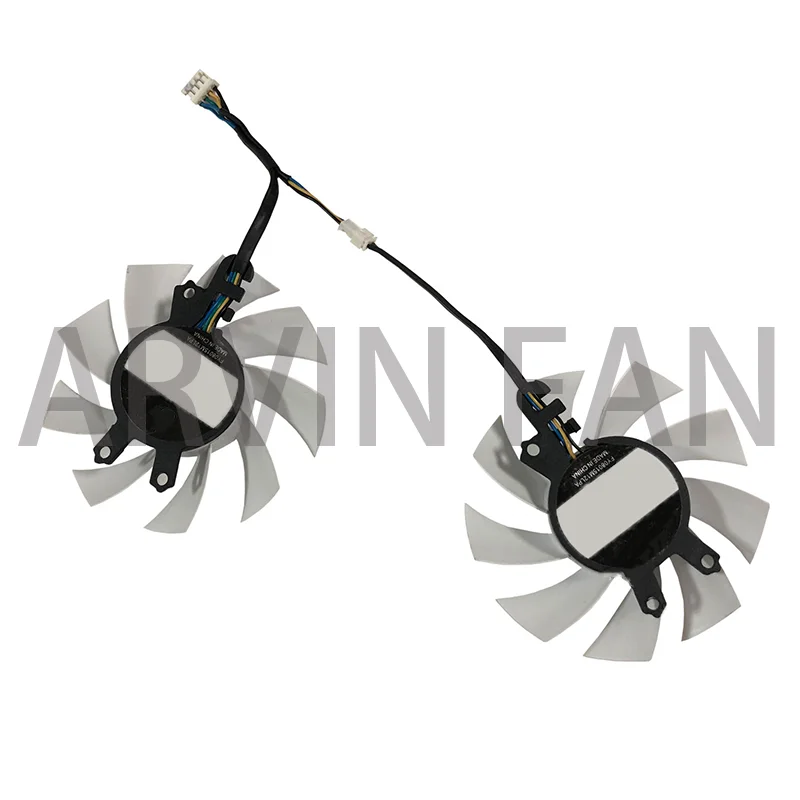 

2Pcs/Set P106 GPU Fan 75MM GA82S2H FY08015M12LPA For GTX 1660 Ti White Mini GTX1650 EX Video Card Cooling As Replacement
