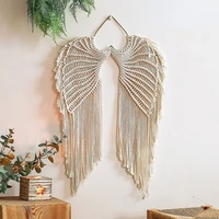 new angel wings woven tapestry cotton hand woven pendant ins homestay wall hanging childrens decoration mexican tapestry