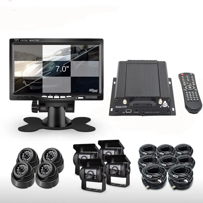 

Popular design car dvr firmware dash cam camera android 4g 3 cameras lens 4.0 inch 12 Rearview Reverse Car Monitor