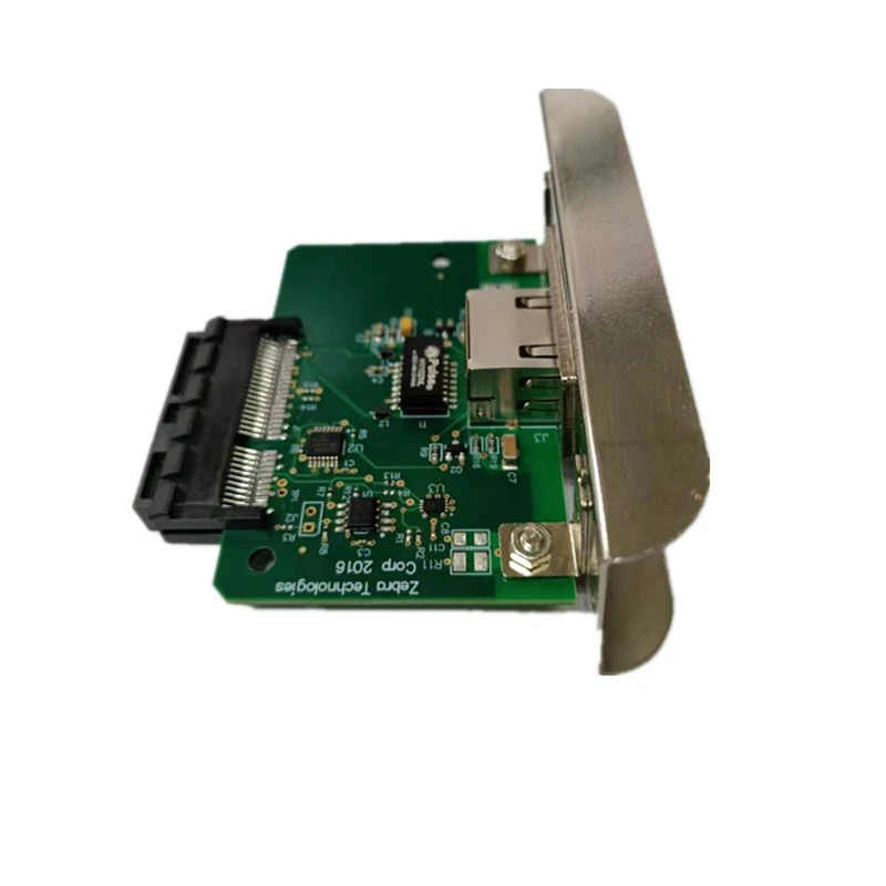 

Original zt-210 zt-220 zt-230 Wired Built-in Network Card PCBA Board For Zebra zt210 zt220 zt230 Barcode Printer Card P1038204