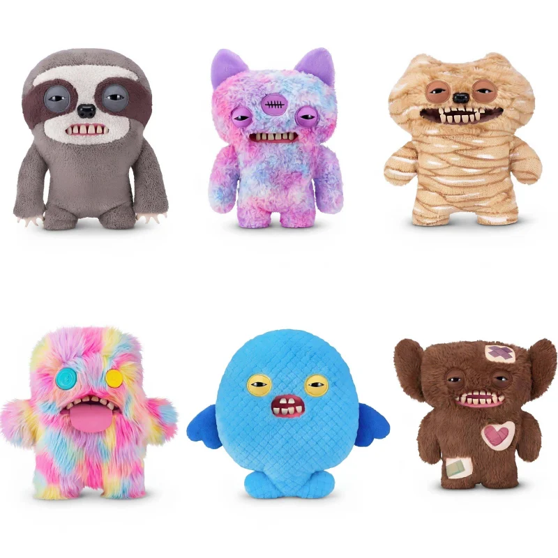 Фото Плюшевая игрушка Fuggler Bigg Fugg 2 Series 47 см: Фигурка Монстра Грумбо, Гиггл, Уорри, Сэр Сплодж-А-Лот, Ленивец Доп. Подарок на день рождения. №4