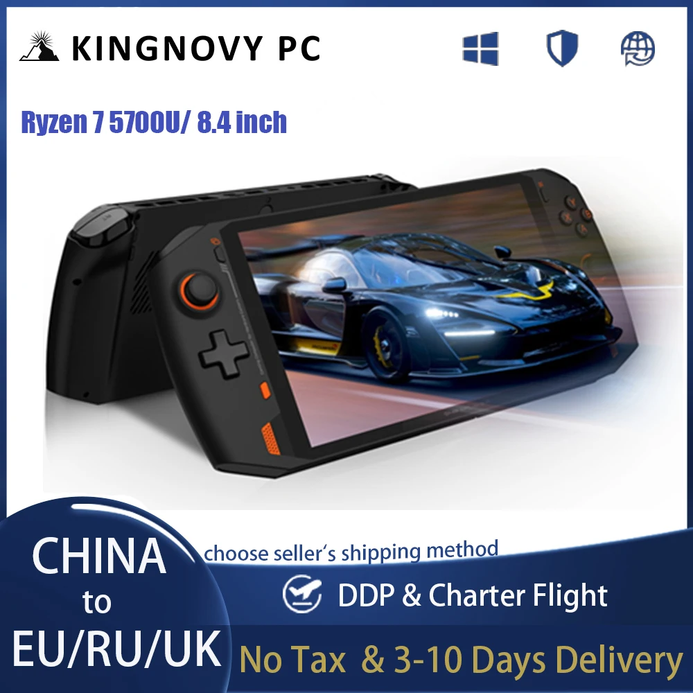 Игровая консоль OneXPlayer AMD 8 4 дюйма Ryzen 7 5700U 4800U 2 5 K IPS портативный игровой ПК Windows 11