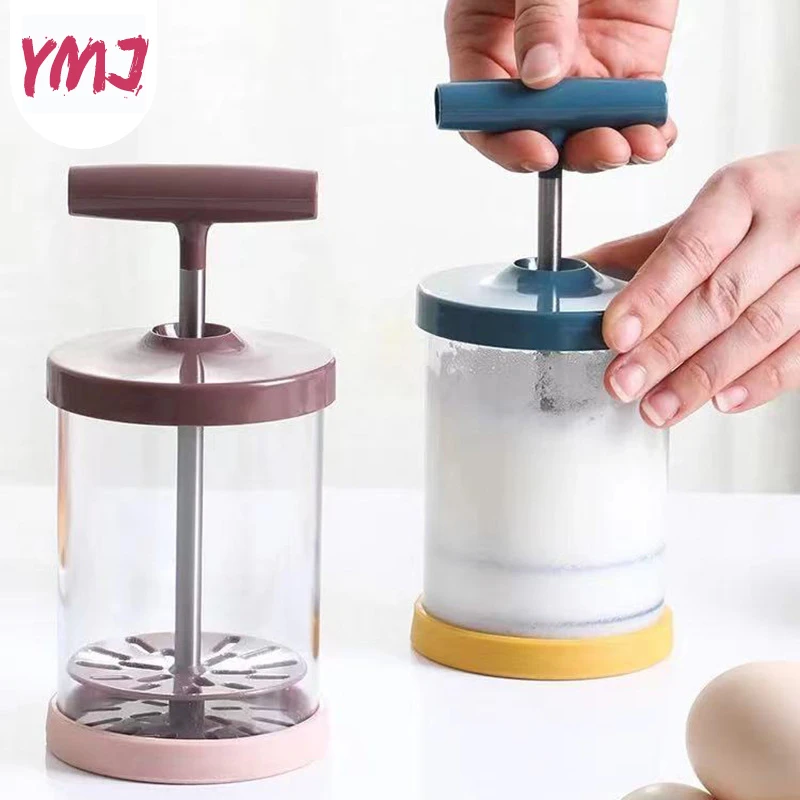 

Hand Pump Double Mesh Milk Cream Foamer Manual Milk Frother Foam Maker Coffee Milk Kitchen Accessories Gadget Baking Tools