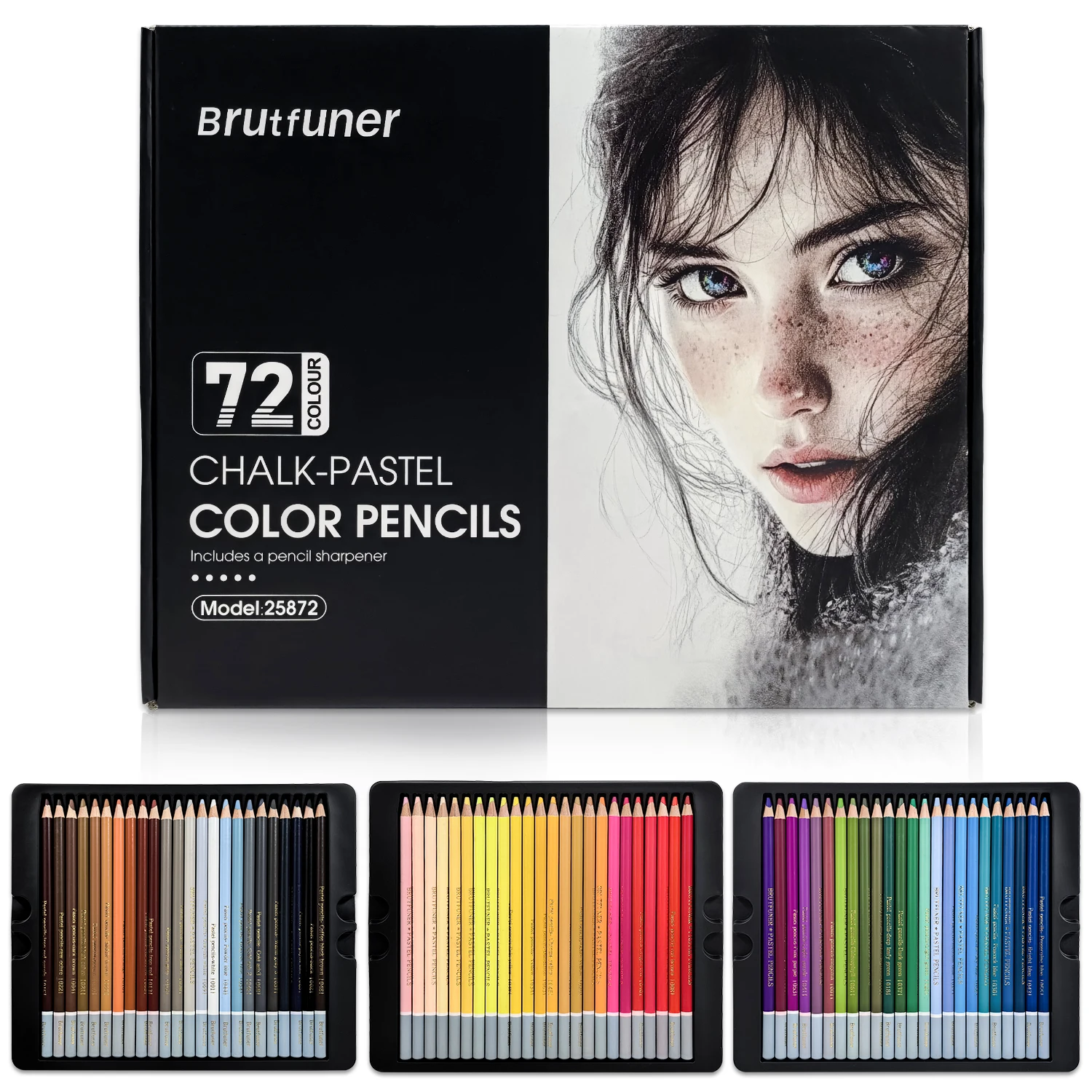 

Профессиональные пастельные карандаши 24 цветов