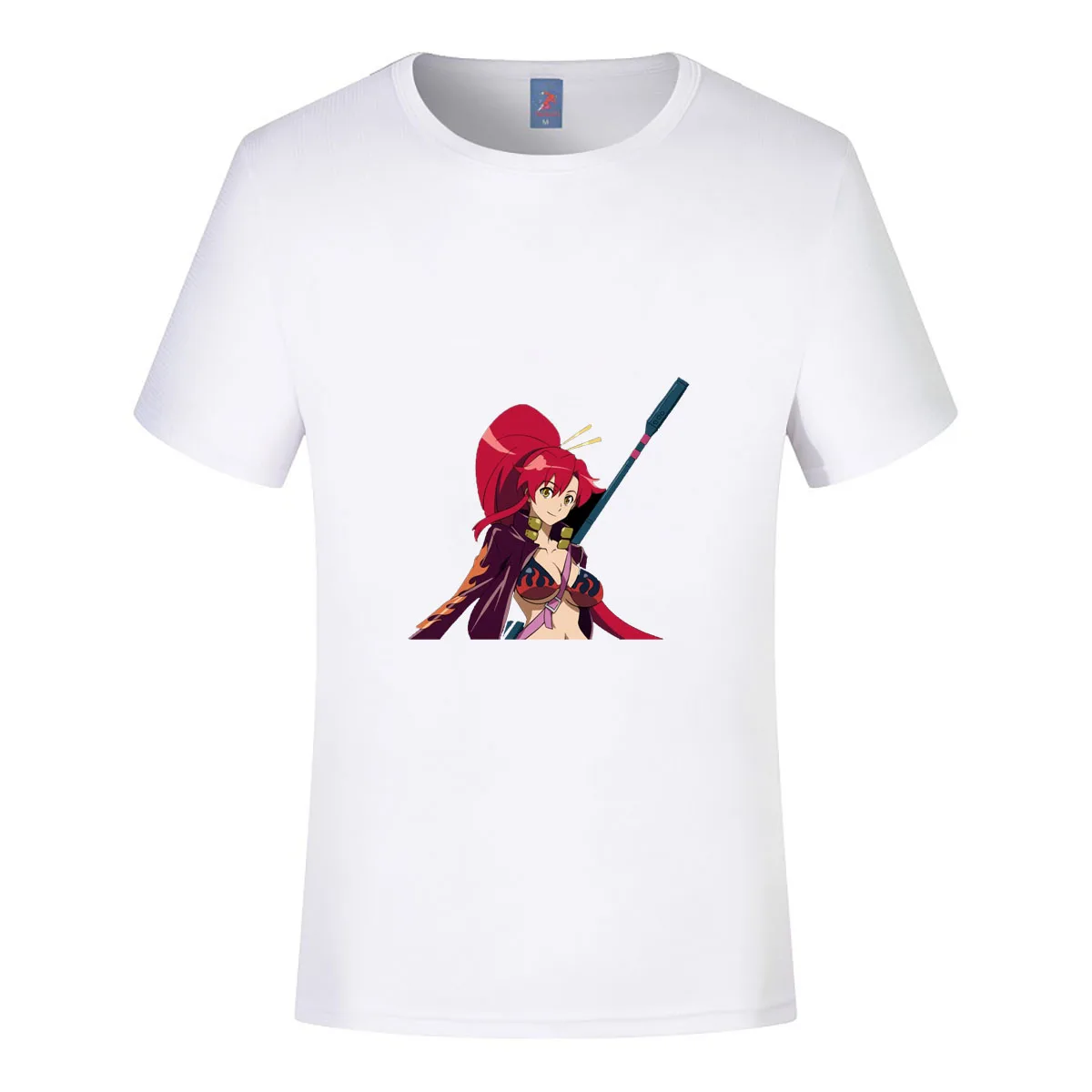 Футболка Yoko Littner с аниме Tengen Toppa Gurren Lagann для мужчин и женщин летняя модная одежда