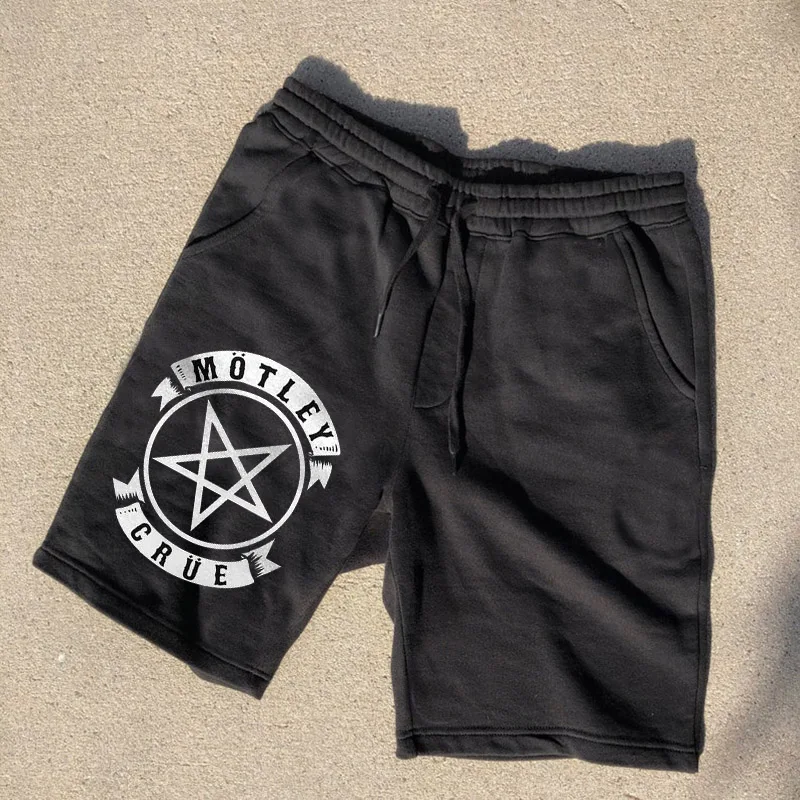 

Mtley Cre Vintage print unisex shorts