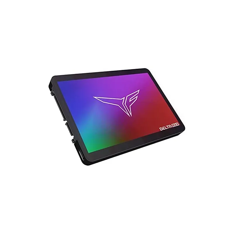 Teamgroup 25 Sata 500gb T-force Delta Max Rgb Preto