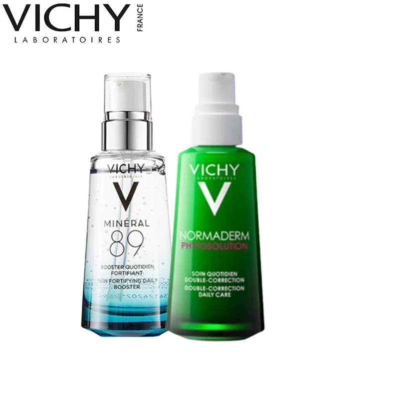 

Vichy Mineral 89 Hyaluronic Acid Facial Essence Moisturizing Serum Suitable for Sensitive and Dry Skin 50ml