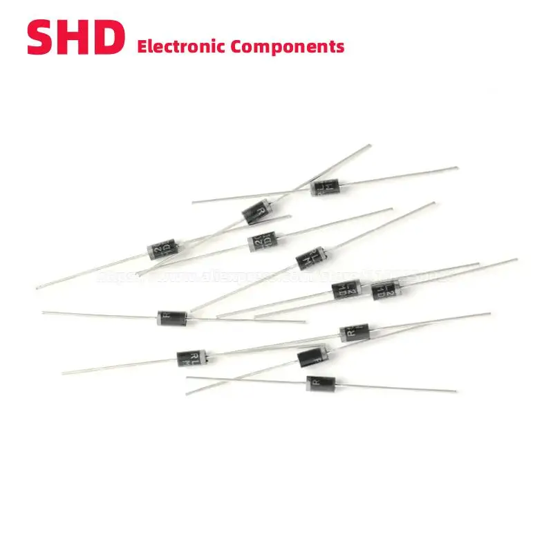 20 шт. SB240 SB260 SB2100 SB2200 SR240 SR260 SR2100 SR2200 2A 40 в 60 в 100 в 200 В DO-15 выпрямитель барьера Шоттки диод DIP