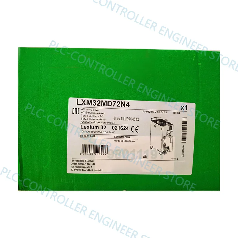 

Новый в коробке контроллер PLC 24 часа в течение отгрузки LXM32MD72N4