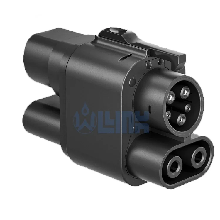 Европейский стандарт в американский Разъем EV для быстрой зарядки 200 кВт