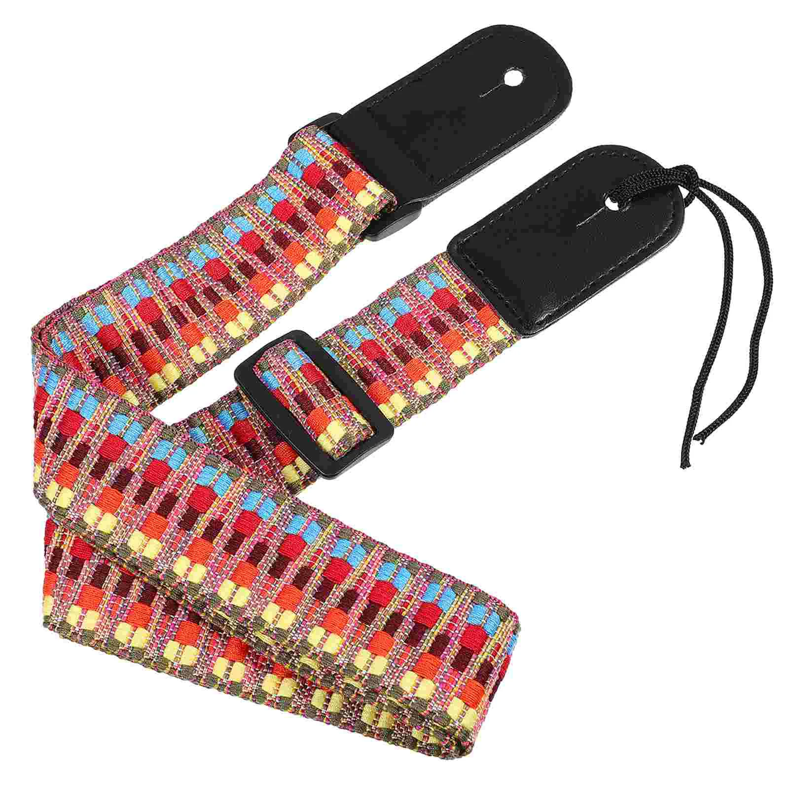 

Guitar Strap Ukulele Neck Belt Shoulder Adjustable Instrument Accessories Electric Guitar Picks