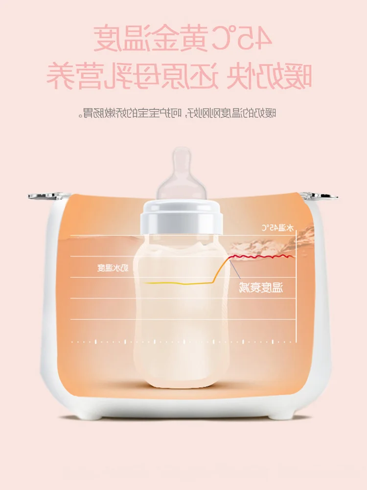 

Sterilizer Double 2-in-1 Heater Milk Warmer Baby Bottle Disinfection Constant Temperature Heating