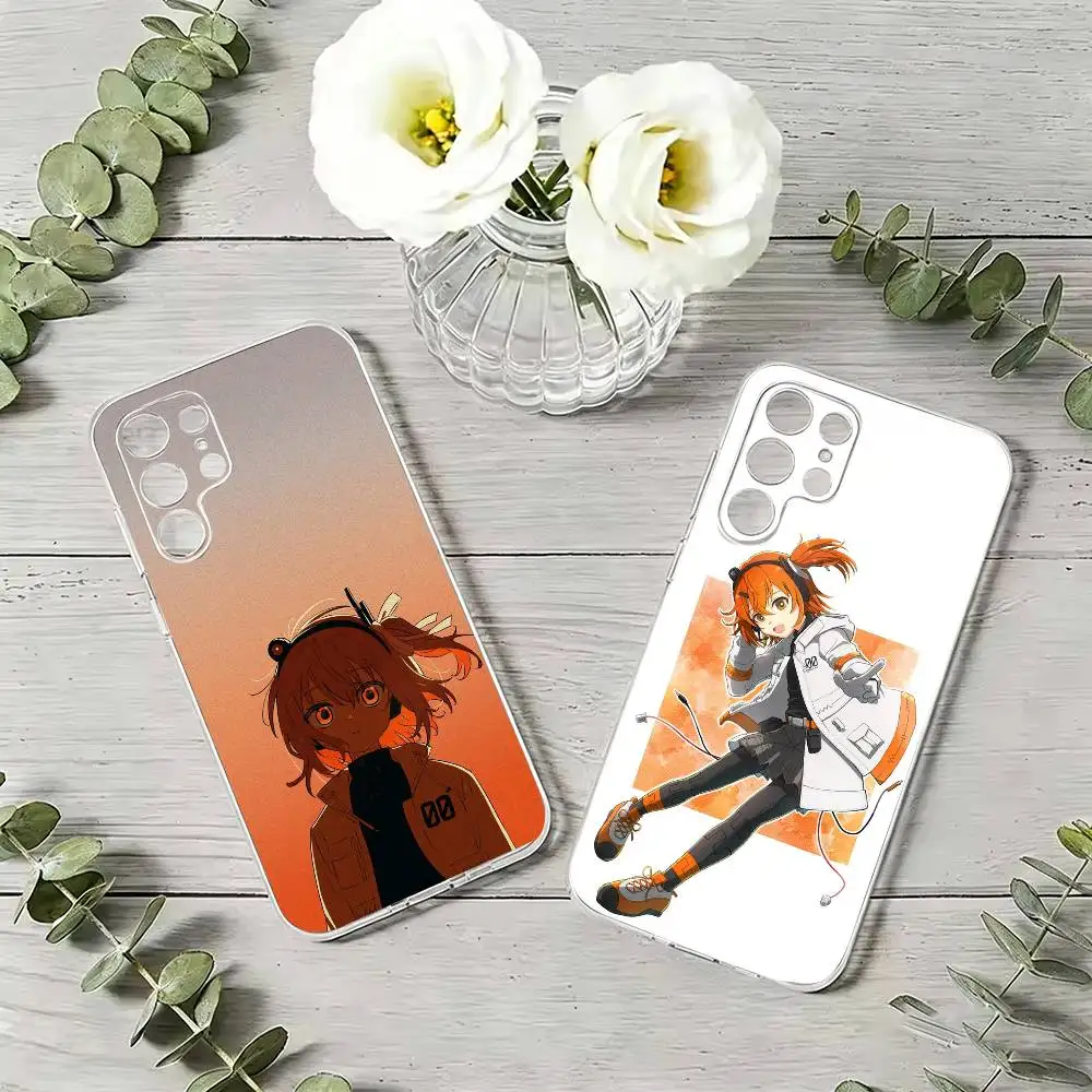Фото Чехол для телефона A-Adachi Rei UTAU для Samsung S21 S20 Ultra Plus FE S10, прозрачный силиконовый чехол. №1