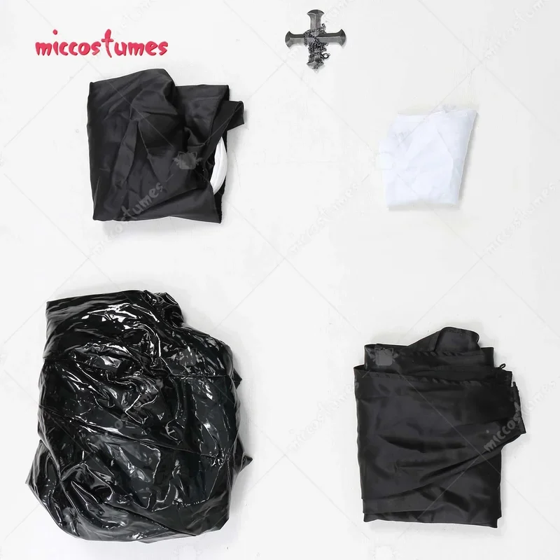 Miccostumes x MobbunnyxChowbie женский комплект сексуального нижнего белья черная монахиня