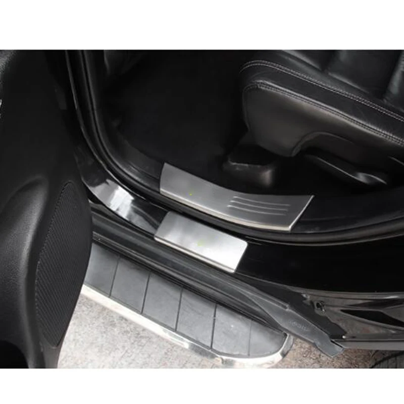 4 шт. защитные наклейки из нержавеющей стали для Jeep Grand Cherokee 2011-2018